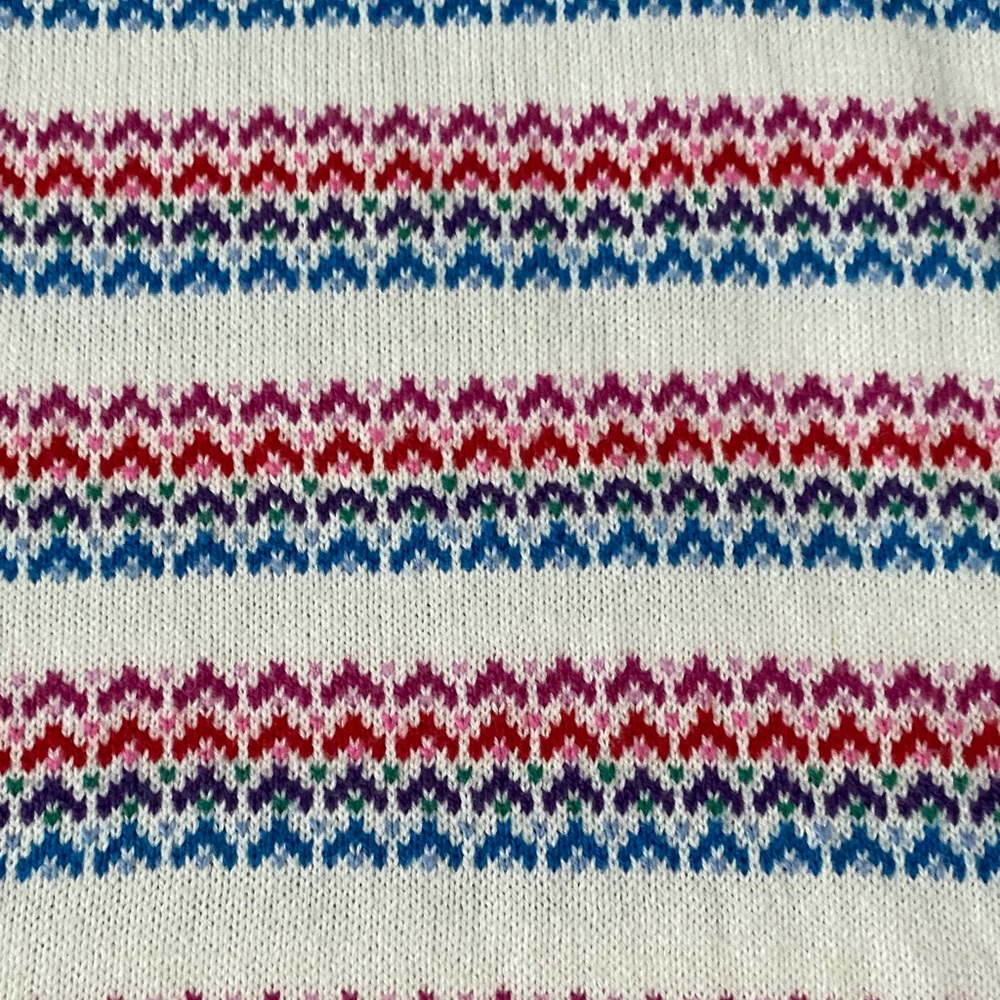 Talbots Multicolor Striped Sweater - Picture 8 of 9